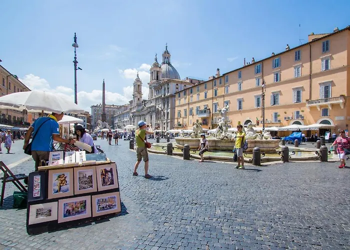 Apartament Sunny Navona Square Rzym